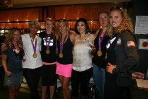 Keeping good company with some Team USA Gold Medal Olympians. 