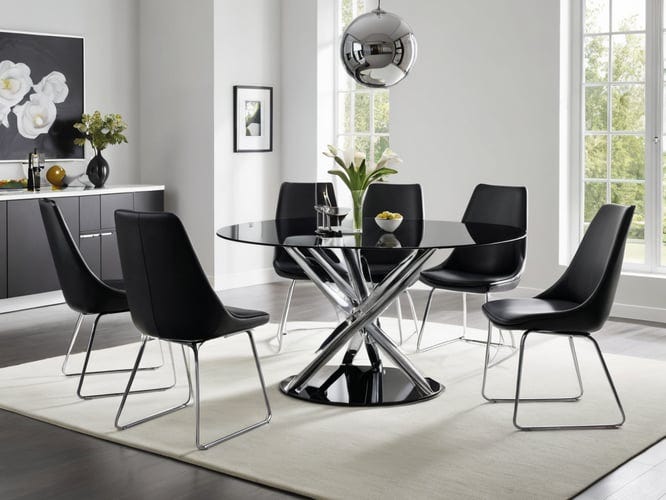 6-Seat-Black-Round-Dining-Tables-1