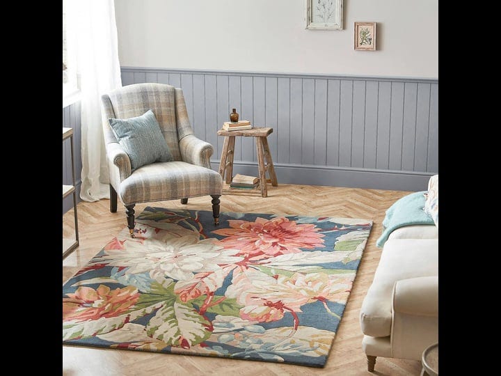 sanderson-dahlia-rosehip-rug-teal-140x200cm-1