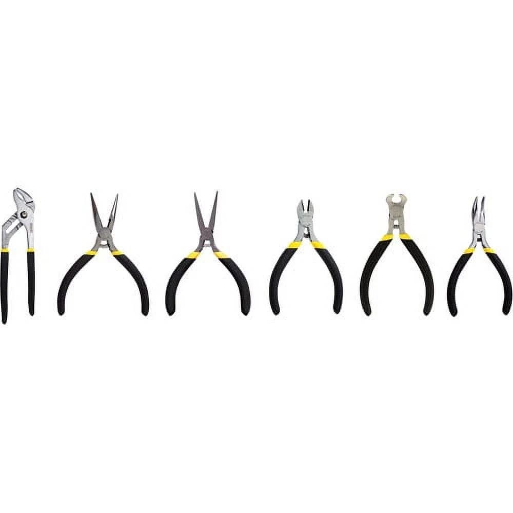 Stanley Mini Pliers Set: 6-Piece Tool Collection | Image