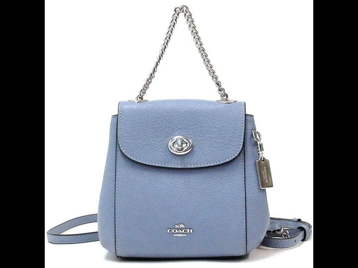 coach-mini-cornflower-blue-pebble-leather-convertible-chain-backpack-bag-1