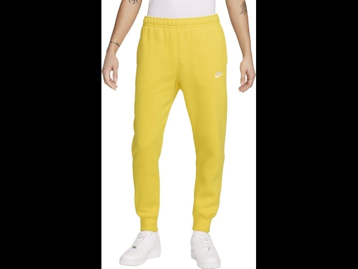 nike-mens-sportswear-club-fleece-jogger-pants-yellow-1