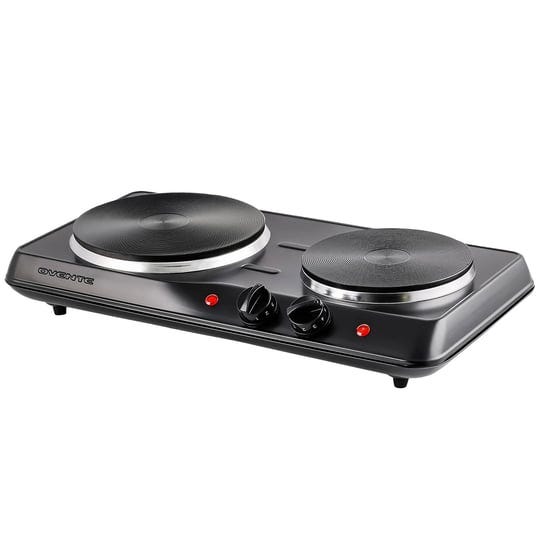 ovente-electric-double-cast-iron-burner-with-temperature-knob-black-1