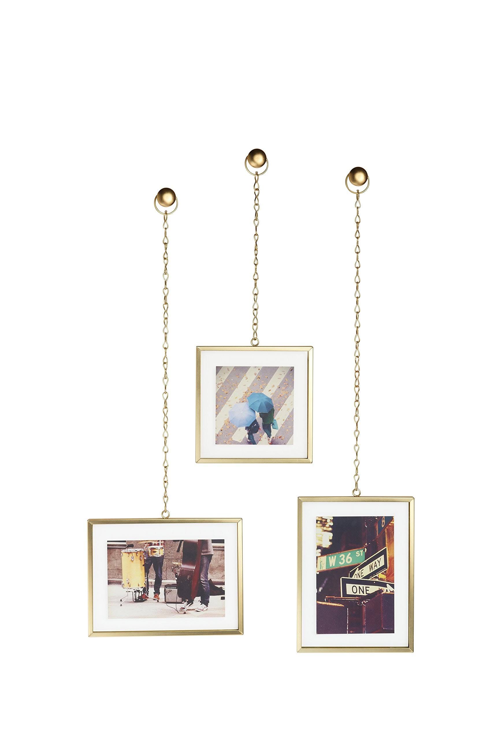 Umbra Fotochain: Modern 3-Frame Photo Display System | Image