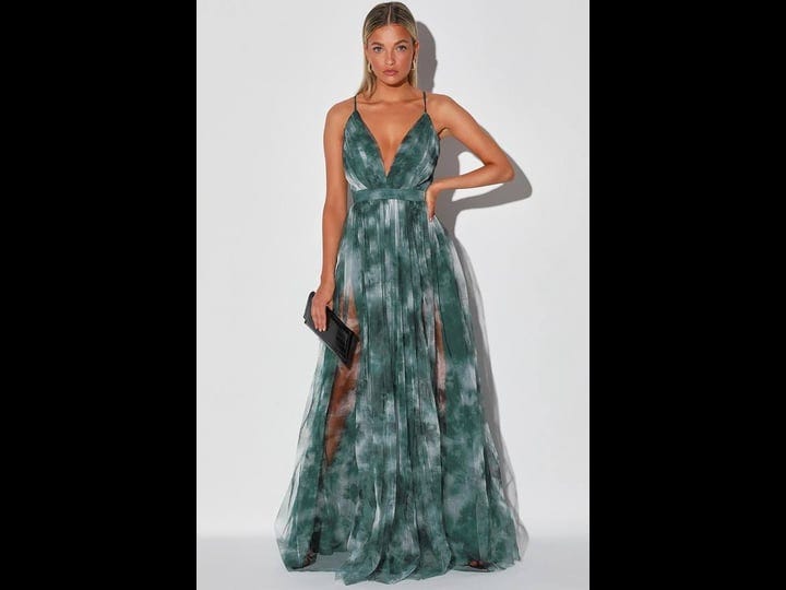 lulus-elegant-moment-emerald-green-tie-dye-backless-maxi-dress-size-small-100-polyester-1