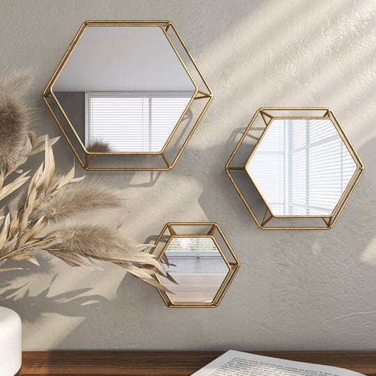 aspire-home-accents-shanton-hexagonal-wall-mirrors-set-of-3-brown-1