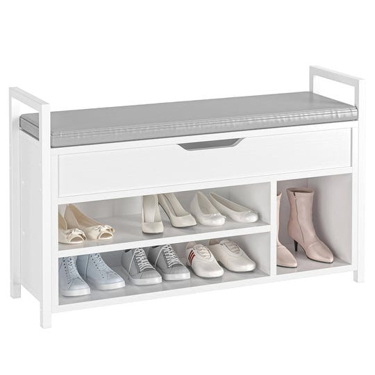 ironck-shoe-storage-bench-entryway-bench-with-lift-top-storage-box-metal-and-board-bench-for-entrywa-1