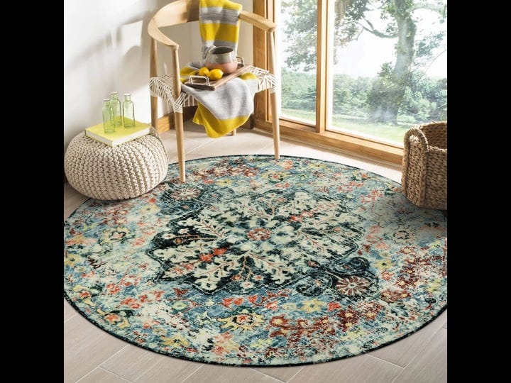 lahome-bohemian-floral-medallion-round-rug-4ft-entryway-round-area-rug-soft-bathroom-circle-mat-teal-1