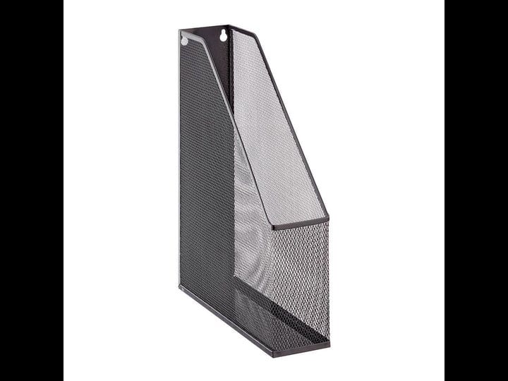 the-container-store-3-x-9-7-8-x-12-1-4-mesh-magazine-holder-graphite-each-1