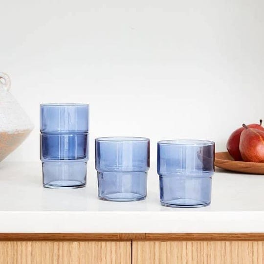 essential-stacking-glassware-dof-glass-green-set-of-4-west-elm-1