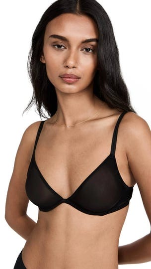 calvin-klein-womens-sheer-marquisette-unlined-plunge-bra-black-36c-1