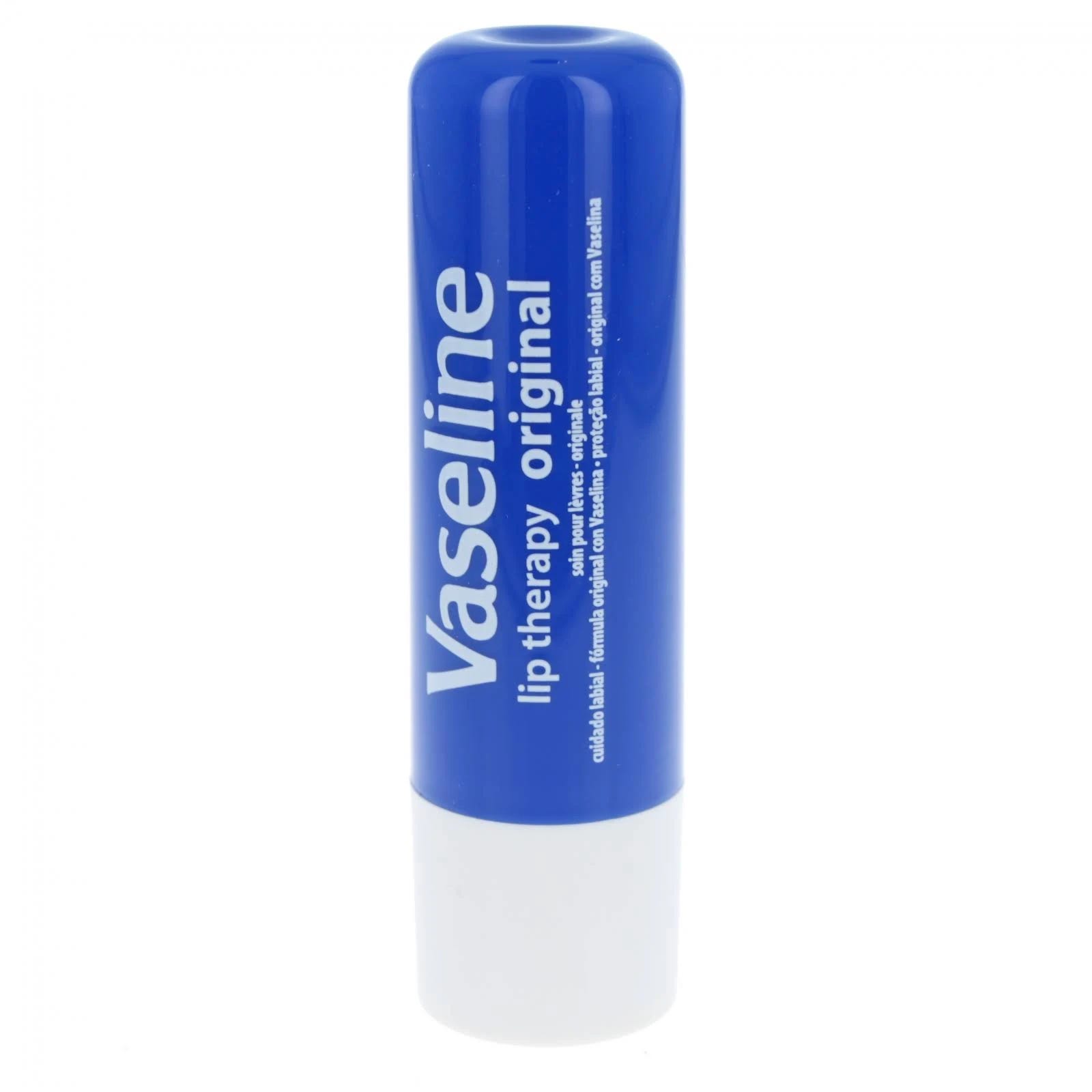 Vaseline Lip Therapy: Original Petroleum Jelly Lip Balm - Rich & Soothing | Image