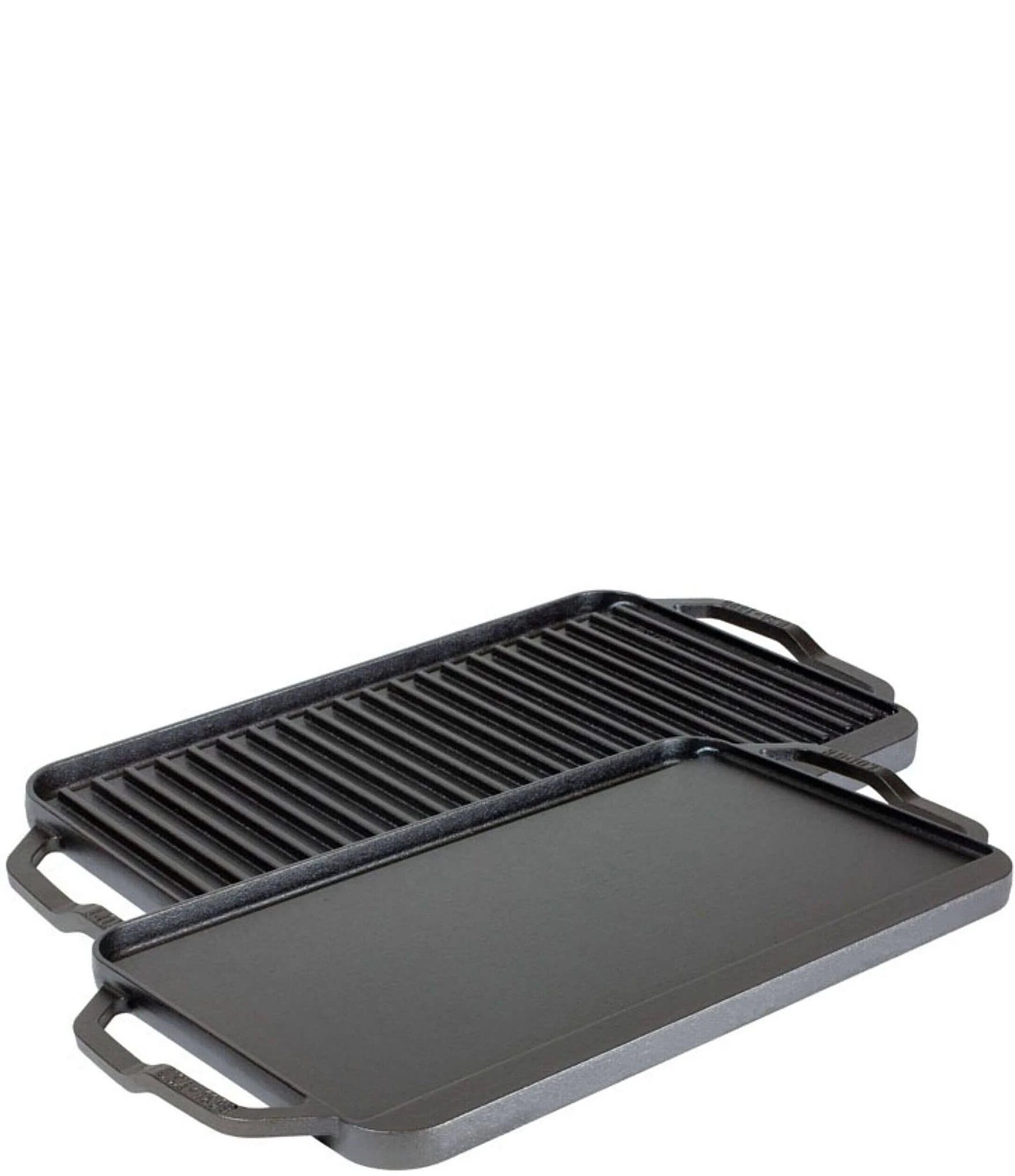 Lodge Cast Iron Reversible Griddle/Grill for Chef Style Cooking | Image