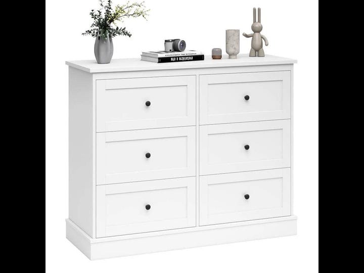 homfa-6-drawer-double-dresser-white-wood-storage-cabinet-for-living-room-chest-of-drawers-for-bedroo-1