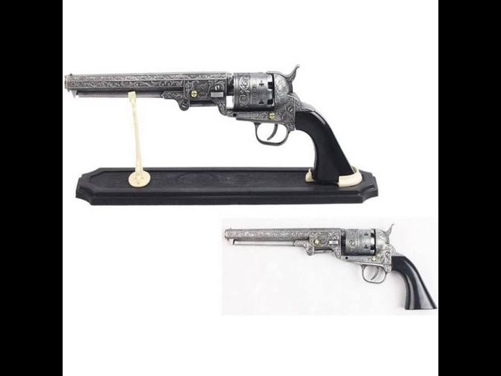 decorative-us-western-revolver-with-display-stand-13-inch-overall-1