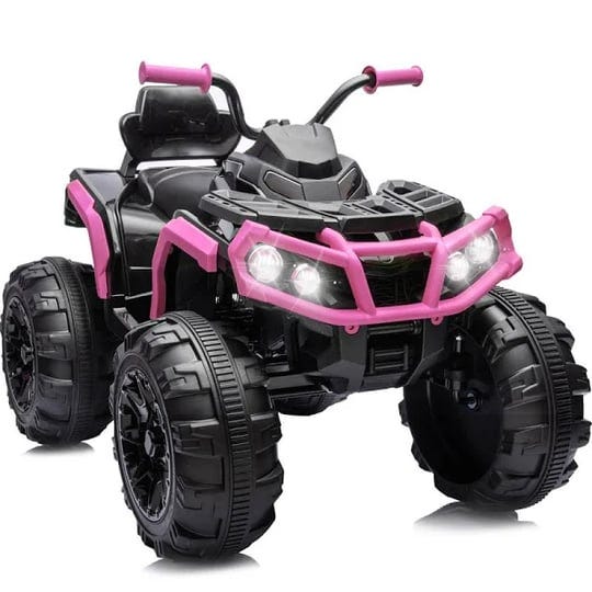 hikiddo-kids-atv-4-wheeler-24v-electric-atv-ride-on-toy-w-bluetooth-400w-motor-hikiddo-color-rose-pi-1