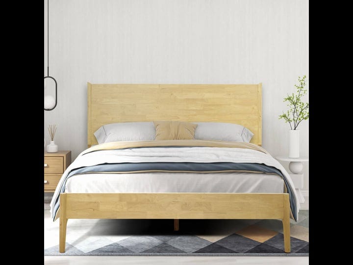 haven-solid-wood-bed-frame-with-headboard-scandinavian-platform-bed-acacia-color-oak-size-queen-1