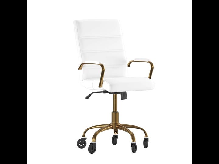 flash-furniture-camilia-mid-back-white-leathersoft-executive-swivel-office-chair-with-gold-frame-arm-1