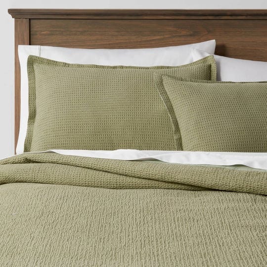 twin-twin-extra-long-washed-waffle-weave-duvet-cover-sham-set-sage-green-threshold-1