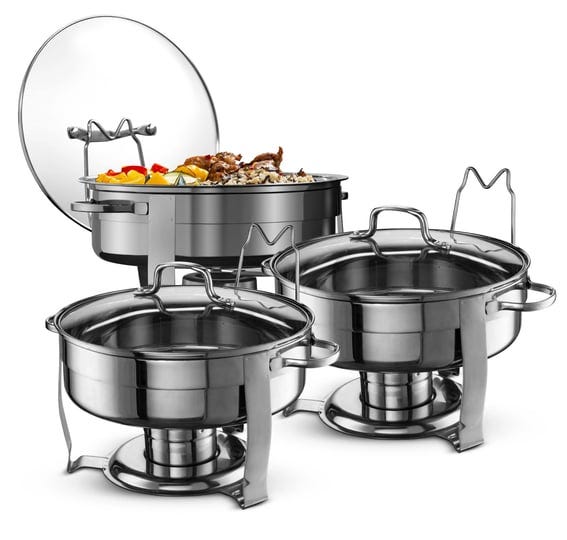 kook-stainless-steel-chafing-dish-4-5-qt-set-of-4