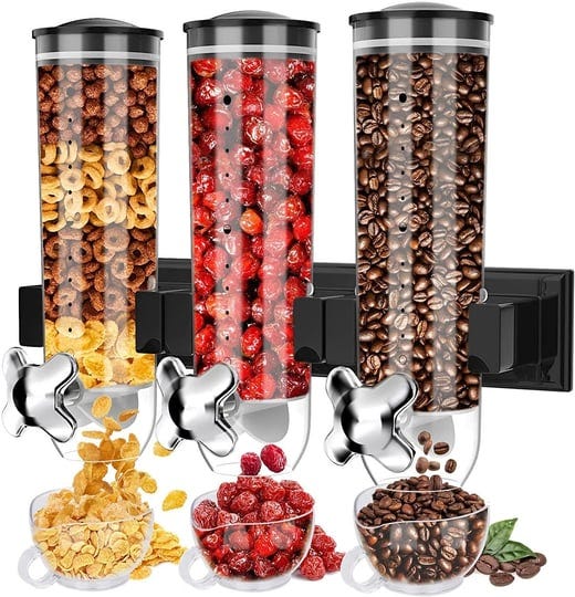 cyeelves-triple-food-dispenser-cereal-dispenser-dry-food-dispenser-wall-mounted-cereal-dispenser-can-1