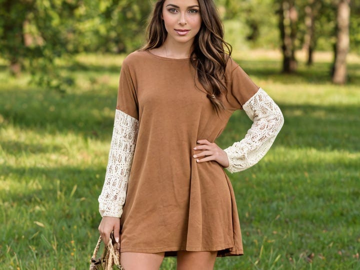 Brown-Long-Sleeve-Mini-Dress-6