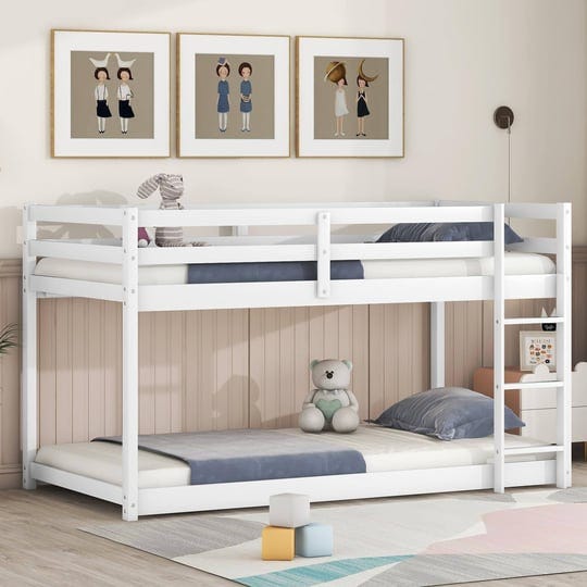 bellemave-low-bunk-beds-twin-over-twin-wood-floor-bunk-bed-frame-with-slat-and-ladder-for-kids-boys--1