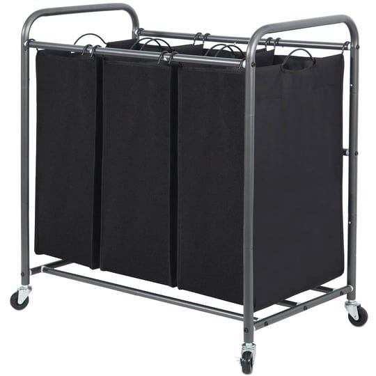 storage-maniac-3-section-laundry-sorter-3-bag-laundry-hamper-cart-with-heavy-duty-rolling-lockable-w-1