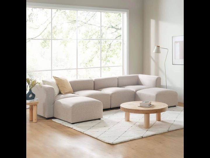zinus-luca-double-chaise-sectional-sofa-beige-1