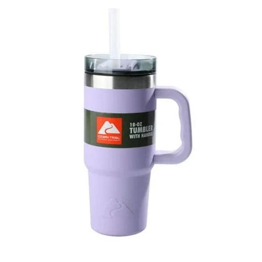 ozark-trail-18-oz-insulated-stainless-steel-tumbler-with-handle-purple-size-18-ounce-1