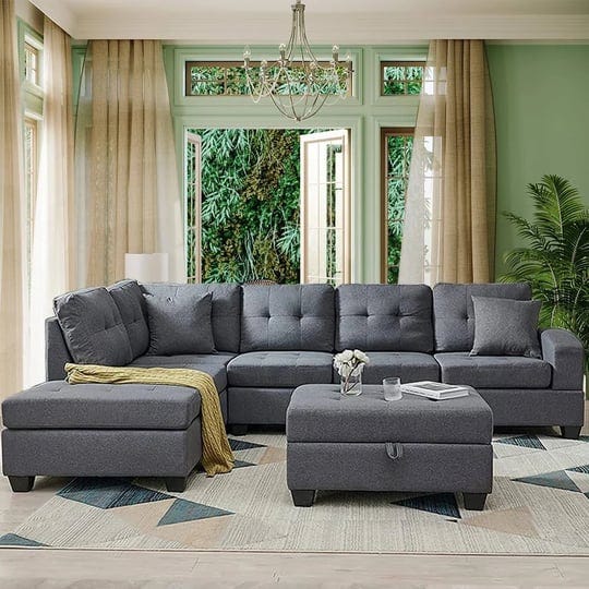 evedy-living-room-furniture-sets-114-5-extra-wide-sectional-sofa-with-ottoman-gray-1