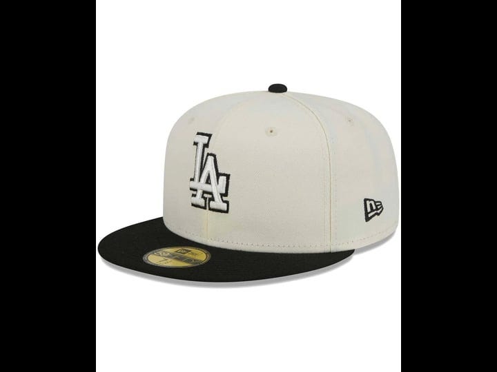 new-era-mens-stone-black-los-angeles-dodgers-chrome-59fifty-fitted-hat-stone-black-1