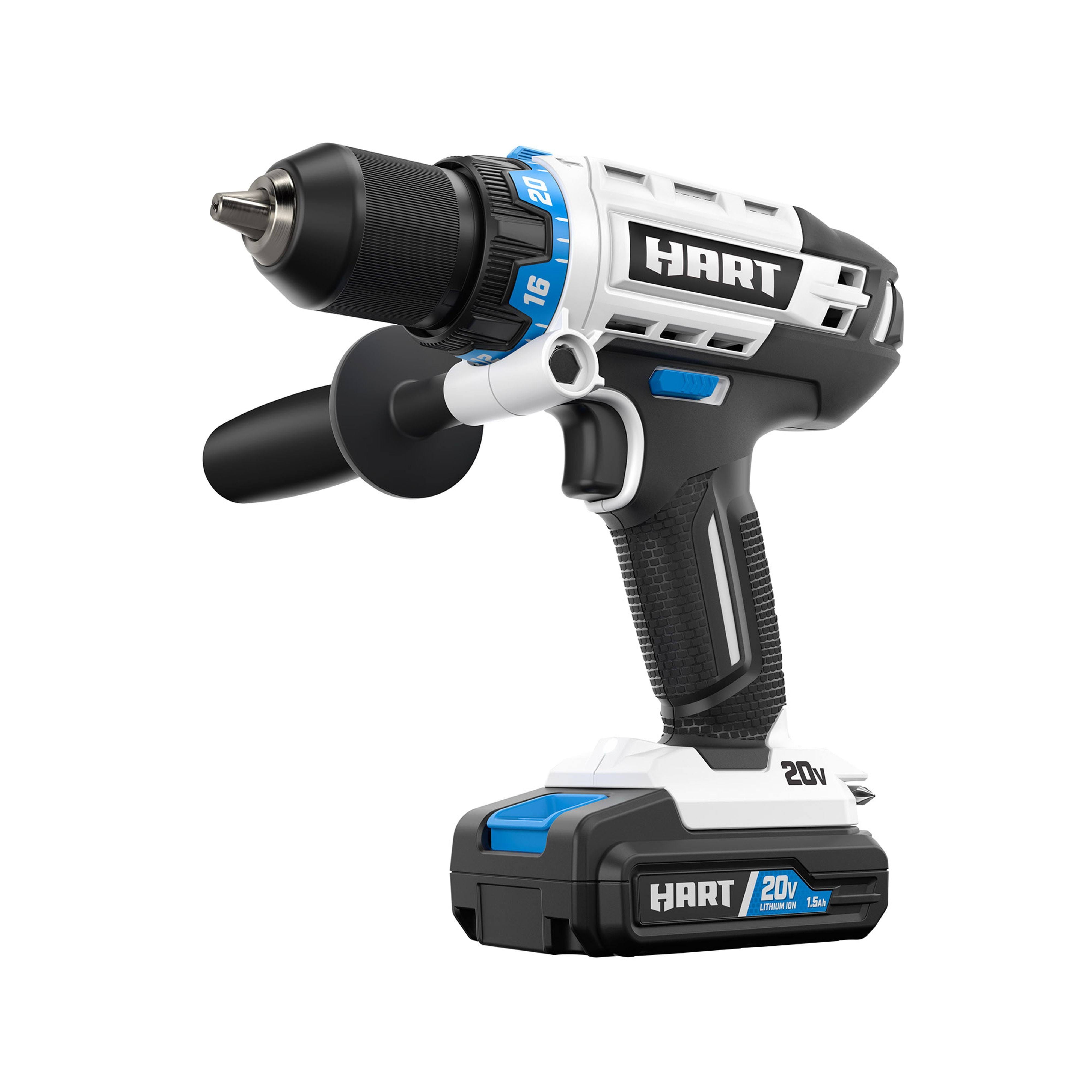 Hart 20V Hammer Drill with LED Work Light and Bit Storage | Image