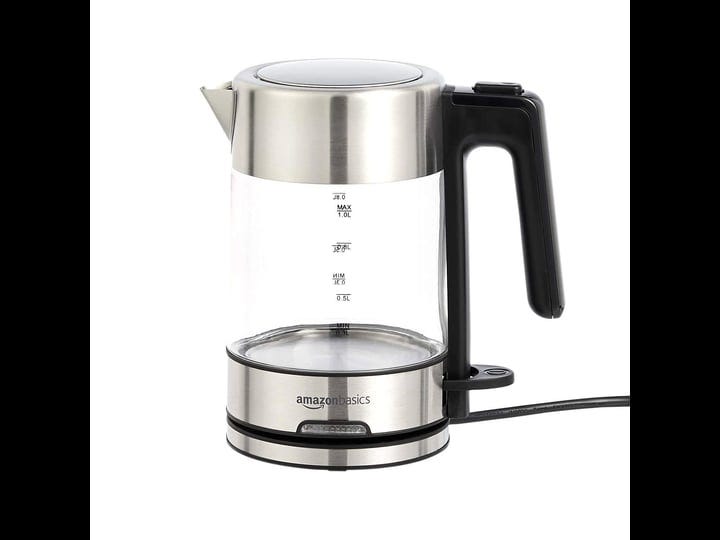 amazon-basics-electric-glass-and-steel-kettle-1-0-liter-1