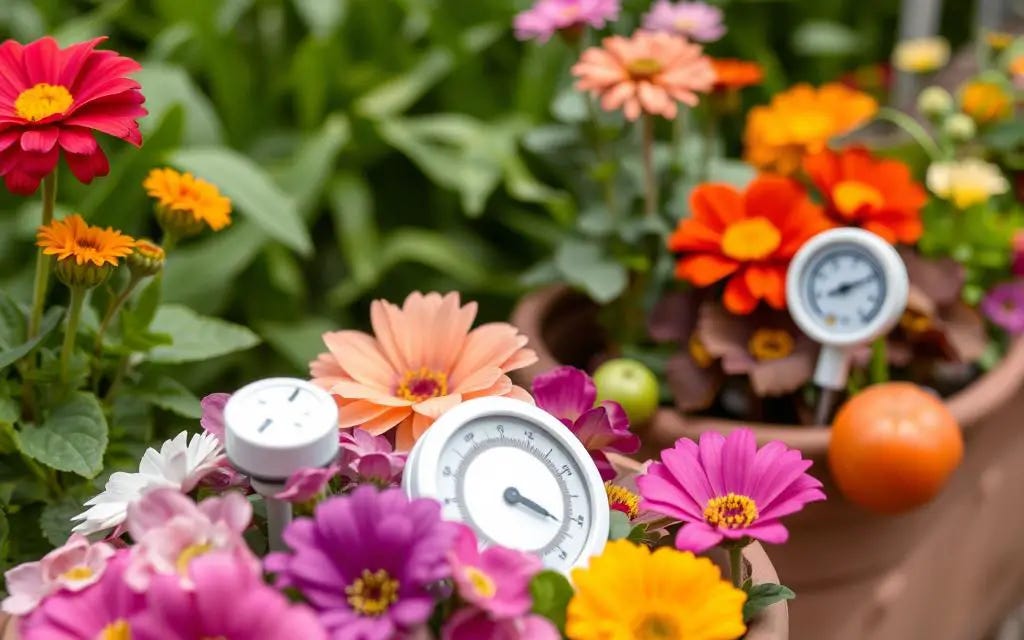 Sensors in Container Gardens