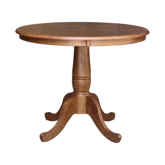 international-concepts-36-round-top-pedestal-table-29-1-height-distressed-oak-1