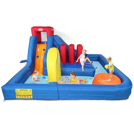 summer-large-inflatable-bounce-house-castle-with-water-fun-slide-pool-1