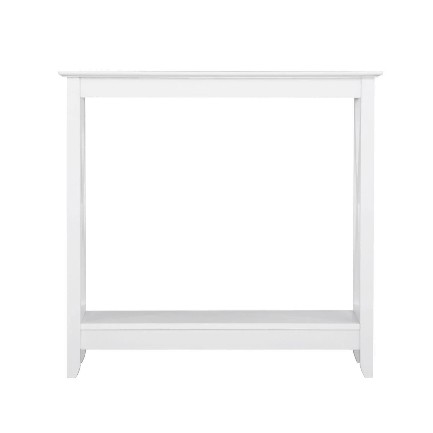 Modern Farmhouse White Console Table | Image