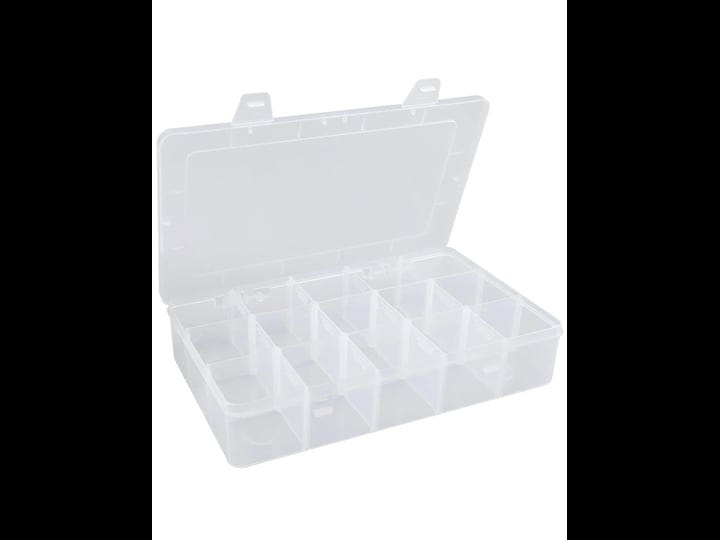 hlotmeky-plastic-organizer-box-with-dividers-bead-organizer-15-large-grids-tackle-box-organizer-clea-1