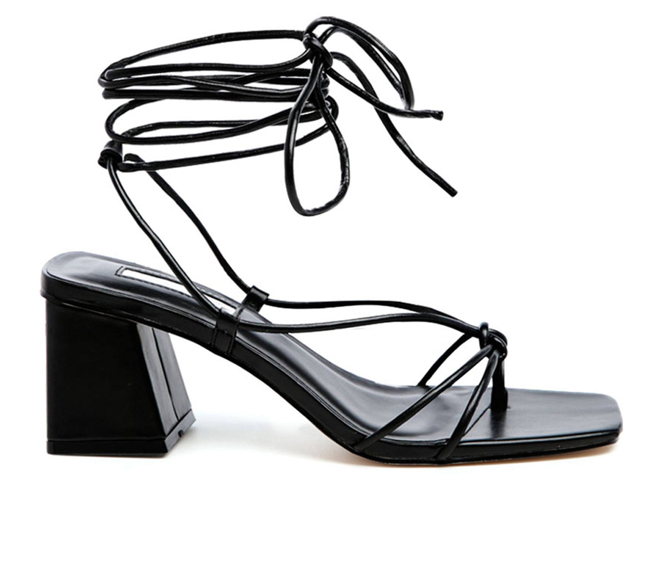 Comfy Block Heel Sandals by London Rag - Chic, Stylish, and Durable | Image