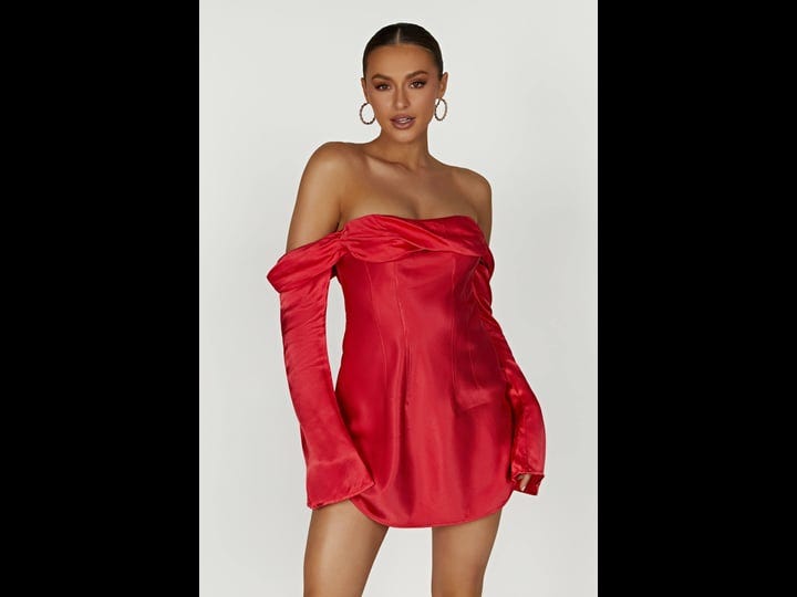 wnt-giselle-off-shoulder-satin-mini-dress-red-xl-afterpay-meshki-18th-birthday-dressesgiselle-off-sh-1