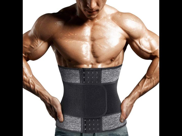 yamadan-mens-neoprene-sauna-waist-cincher-slimmer-trainer-belt-belly-sweat-wrap-trimmer-workout-band-1