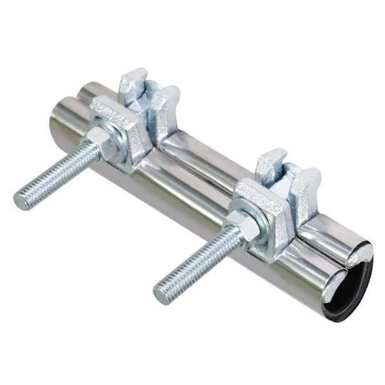1-in-x-6-in-long-2-bolt-ips-pipe-repair-clamp-stainless-steel-1