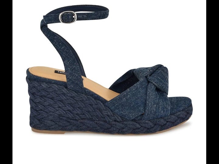 womens-nine-west-dotime-wedge-sandals-in-blue-denim-size-10-5-1