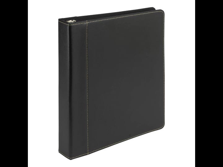 samsill-1-in-contrast-stitch-leather-ring-binder-black-letter-size-1