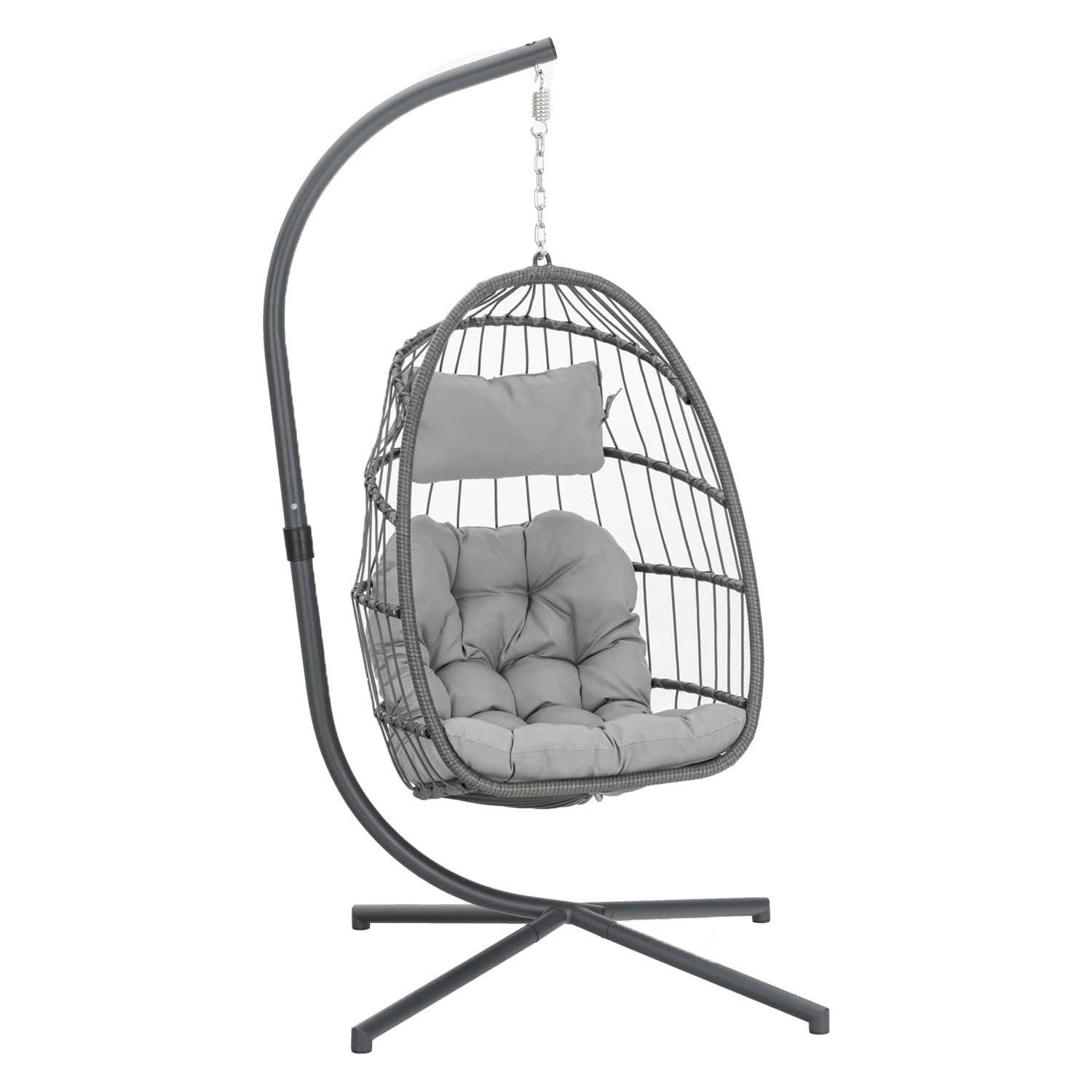 Yechen Indoor/Outdoor Rattan Basket Chair | Image