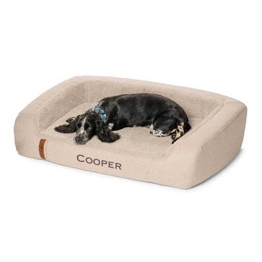 orvis-recoveryzone-fleecelock-couch-dog-bed-khaki-size-medium-1