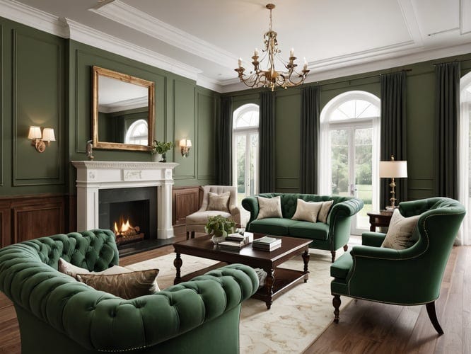 Chesterfield-Green-Accent-Chairs-1