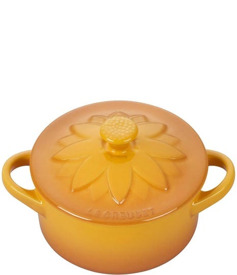 le-creuset-8-oz-mini-round-cocotte-with-flower-lid-nectar-1