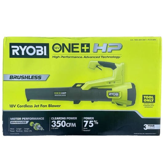 ryobi-one-hp-18v-brushless-110-mph-350-cfm-cordless-variable-speed-jet-fan-leaf-blower-tool-only-1